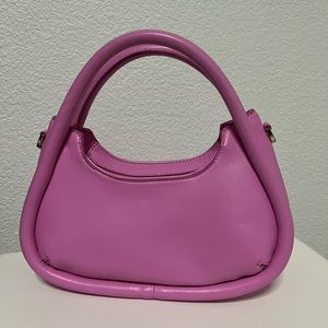 Hot pink hand bag/ shoulder bag